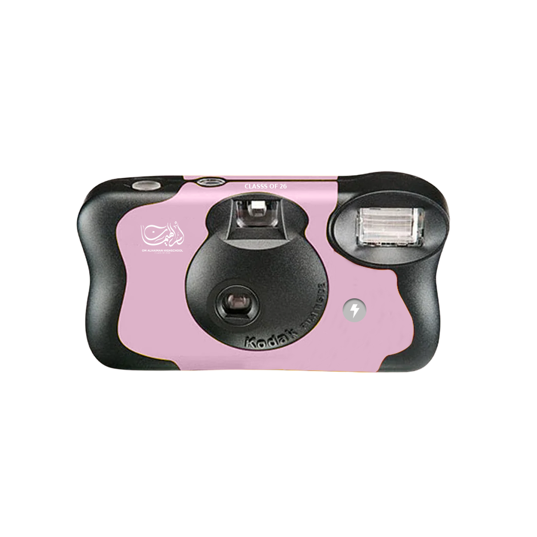 Om Alhaiman Disposable camera (Pink)