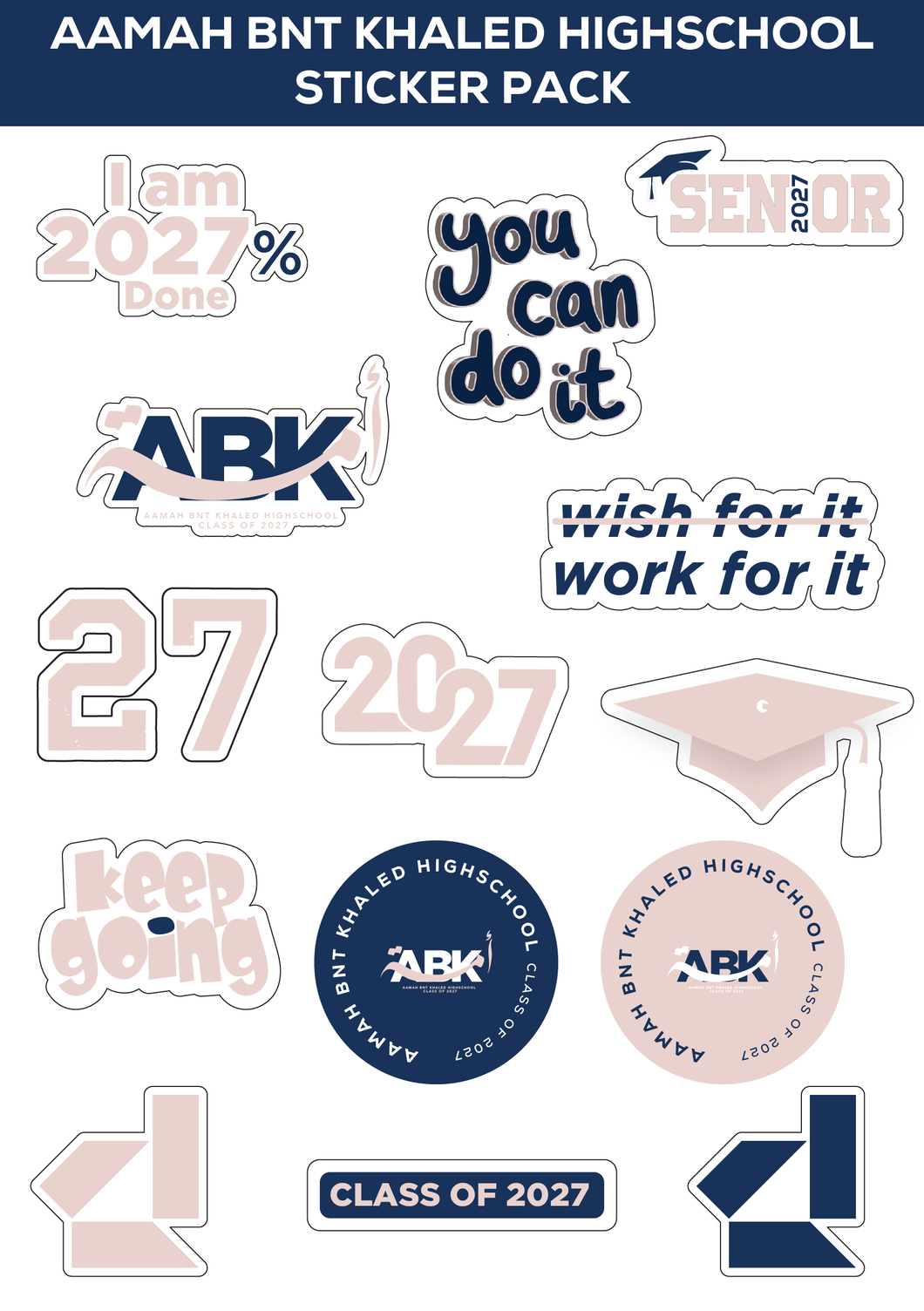 AAMAH BNT KHALED  Stickers
