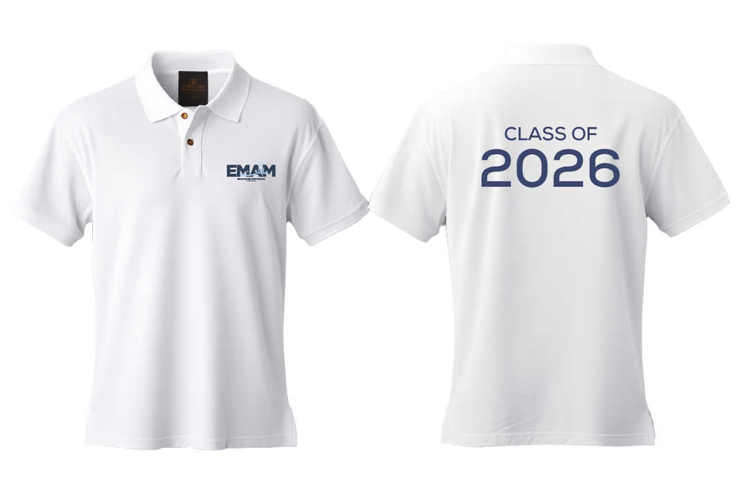 EMAM MALEK ‘26 Polo T-Shirt