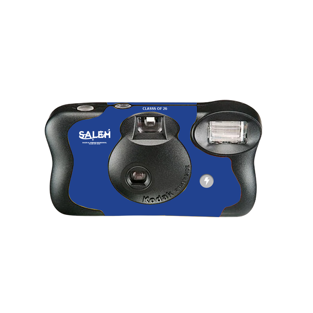 SALEH AL SHEHAB 26 Disposable camera (blue )