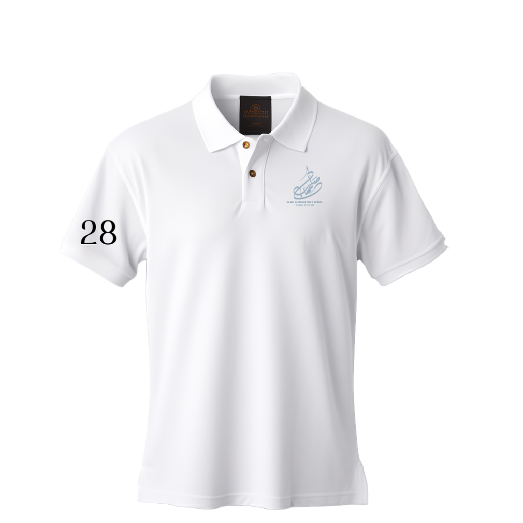 SALEH AL SHEHAB  ‘28  polo  T-Shirt (embroidery)