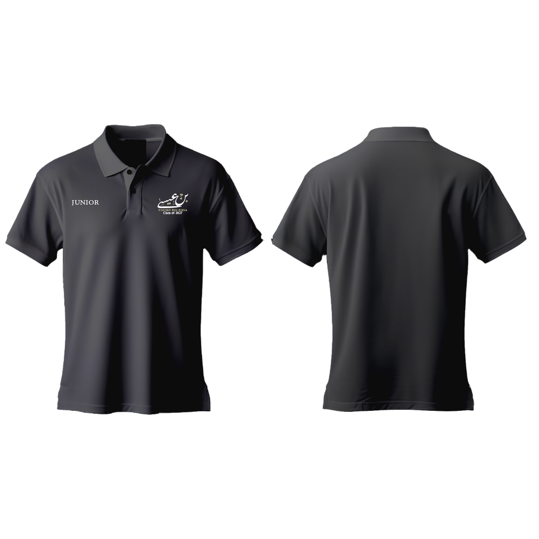 YBE ‘27 ‘ polo T-Shirt black